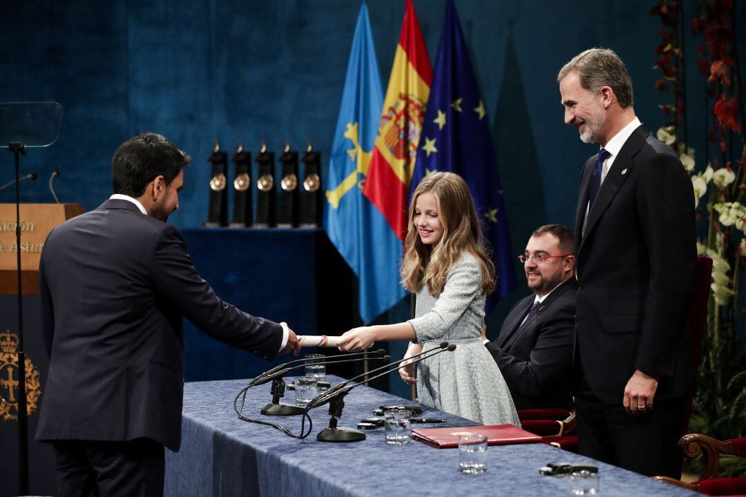 Entrega de los Premios Princesa en 2019.