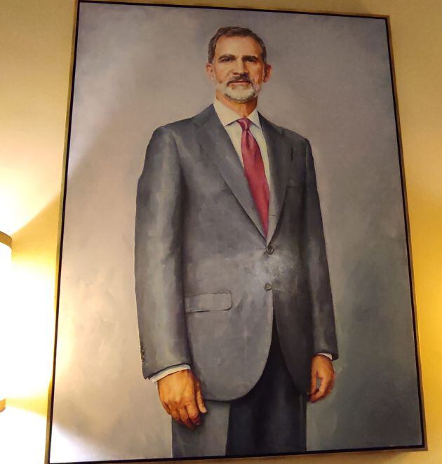 Cuadro de Felipe VI