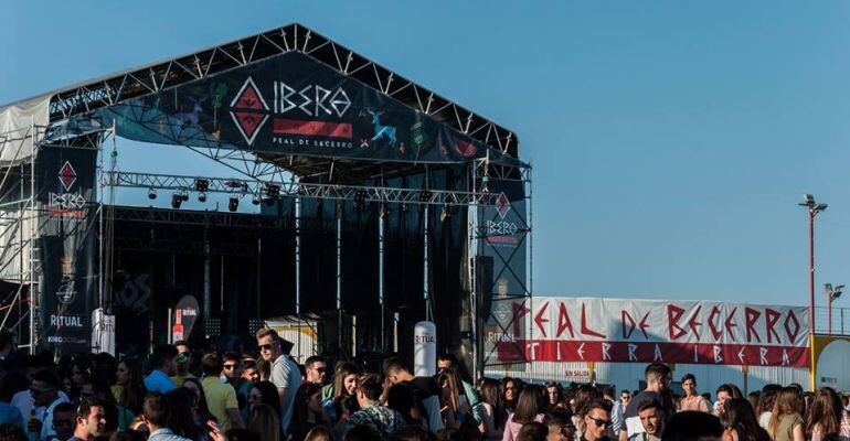 Momento de un concierto en el Festival Ibero Joven del año 2017