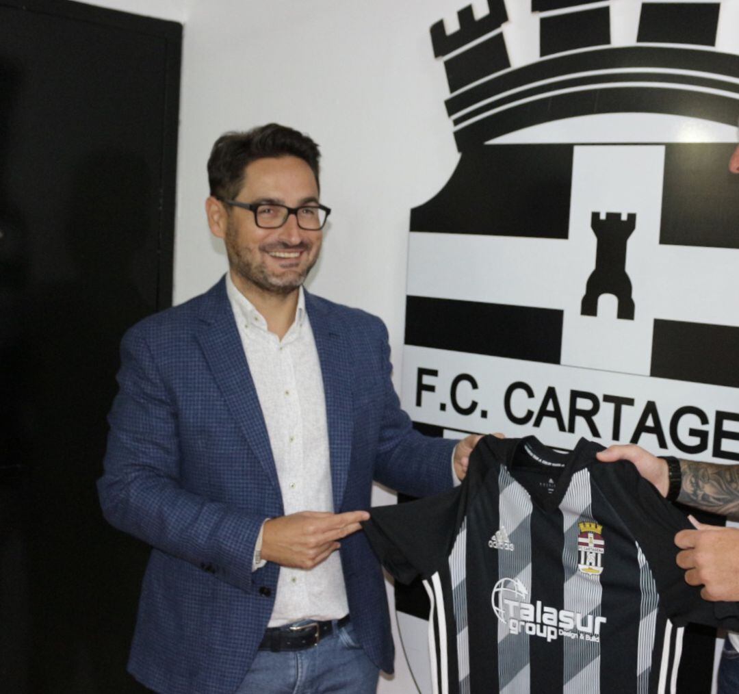 Paco Belmonte, presidente del FC Cartagena