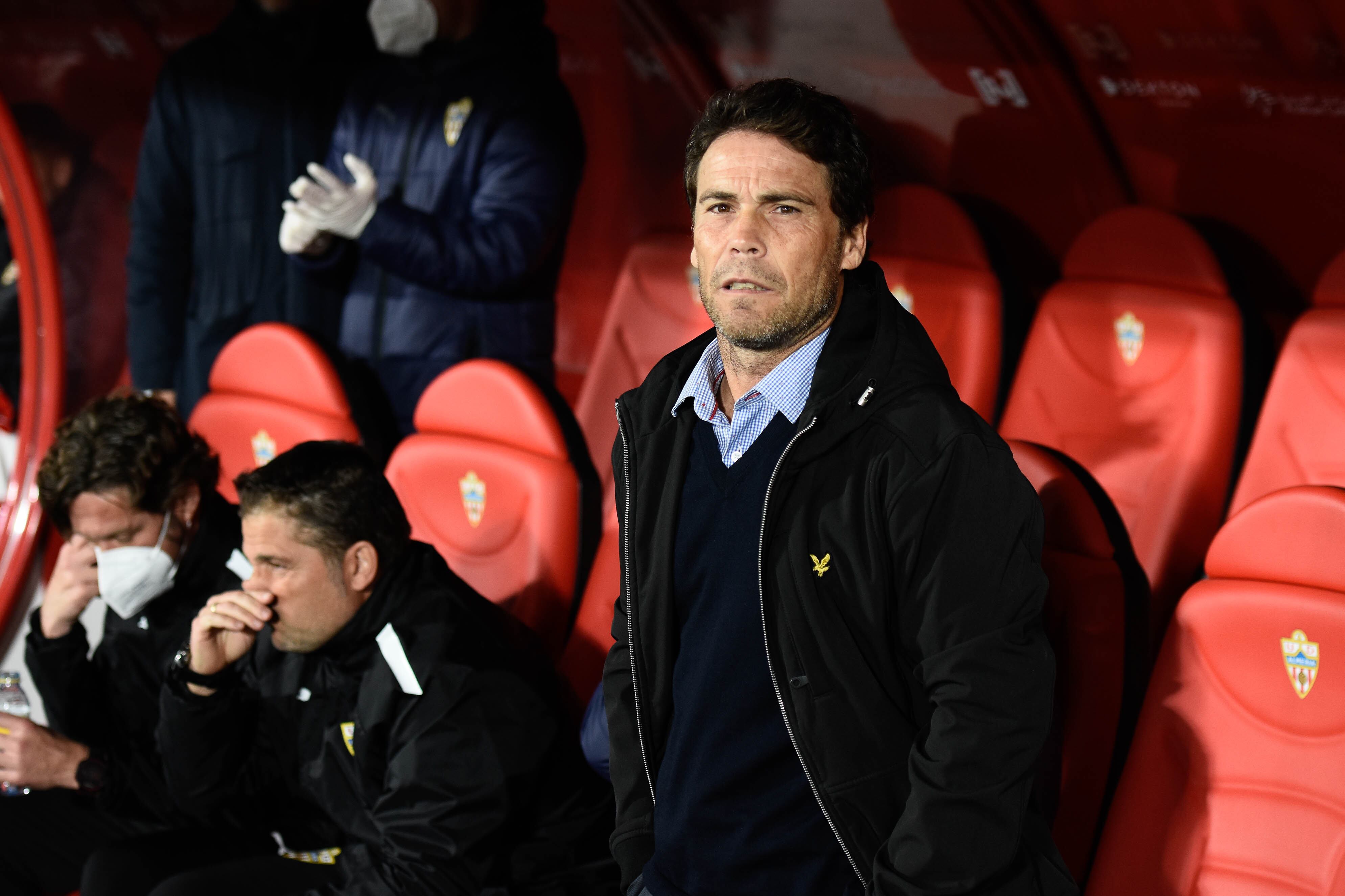 Rubi, entrenador del Almería.
