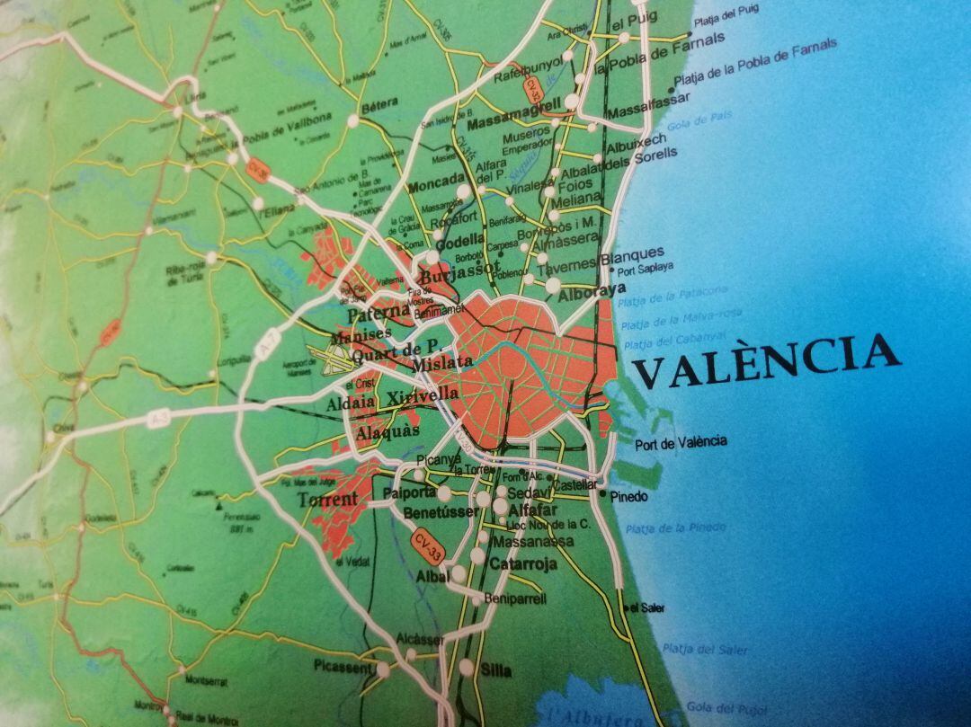 Mapa de València