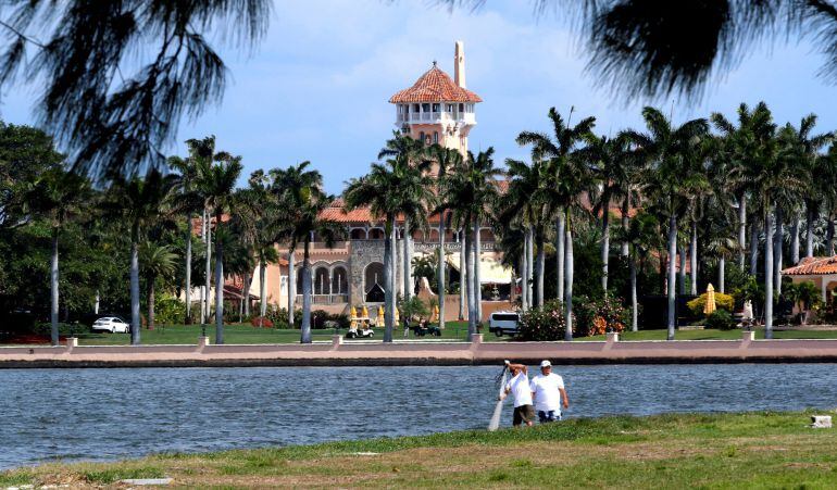  La mansion de Donald Trump en Mar a Lago en Palm Beach en Florida