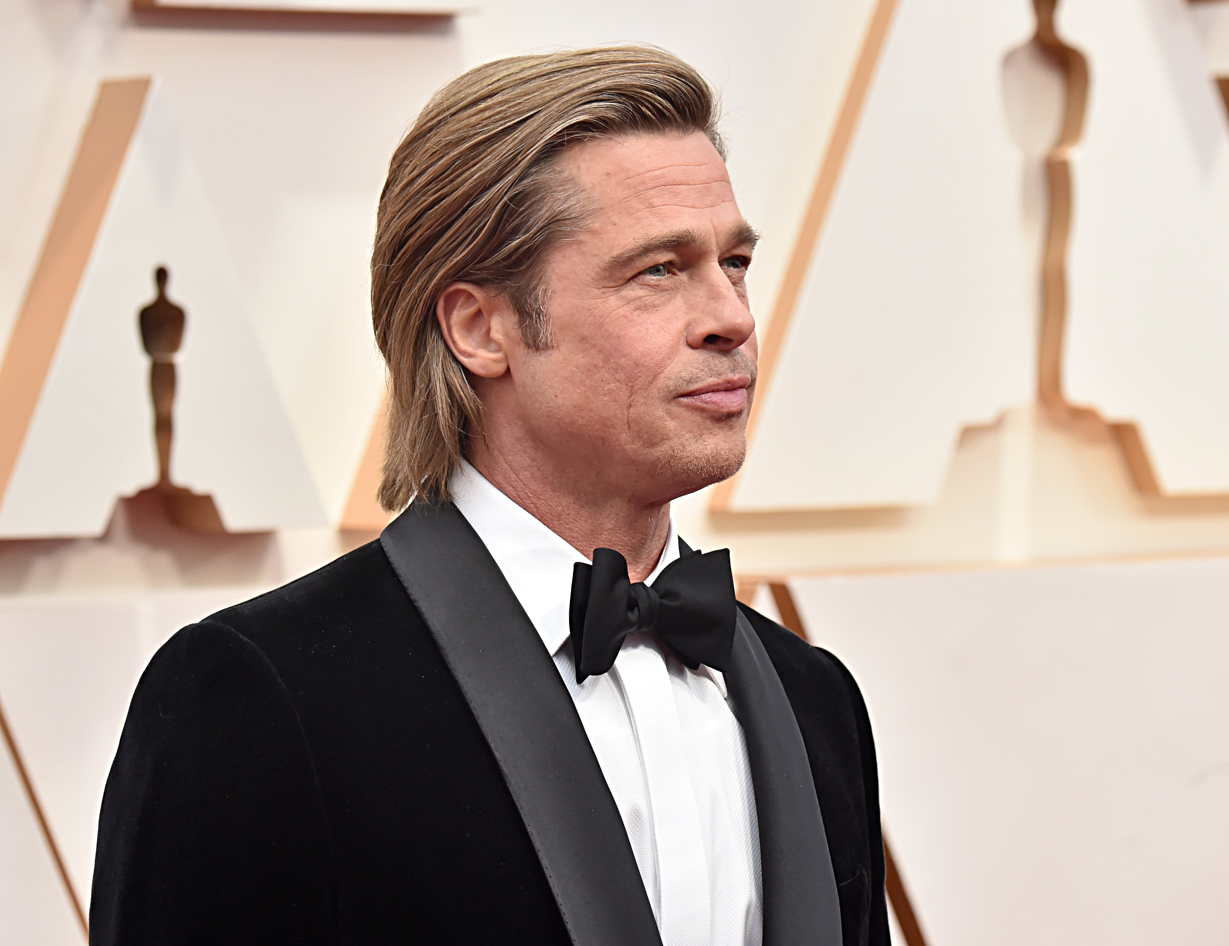 El actor estadounidense Brad Pitt, en la 92ª edición de los Premiso Oscar.