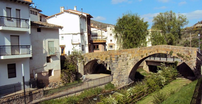 Puente de piedra de Munilla