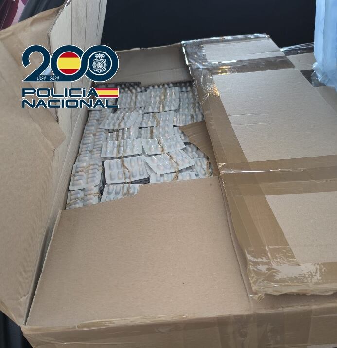 Incautación de opioides y psicotrópicos