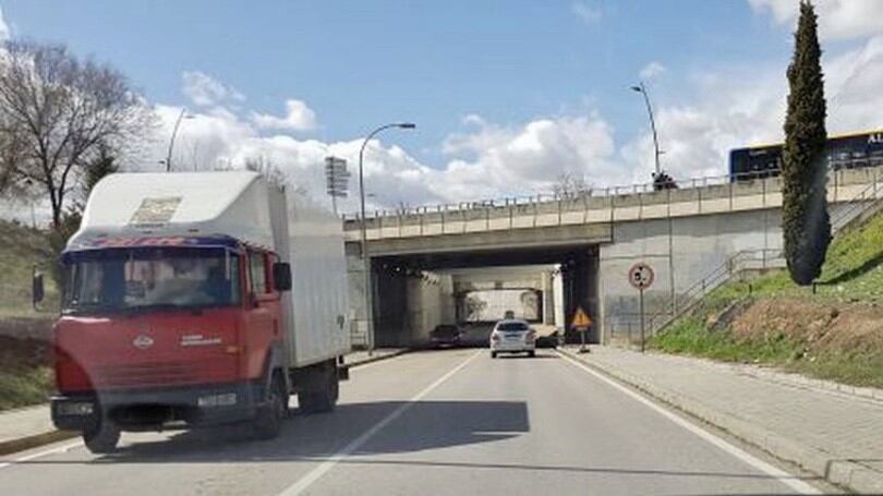 Acceso a la carretera de Cabanillas desde Guadalajara/Foto archivo SER GU