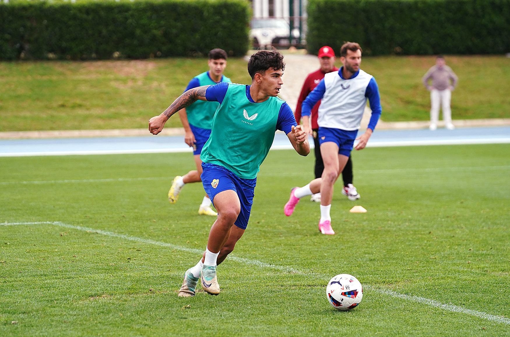 Marcos Peña trabajará con Pepe Mel y este fin de semana podrá jugar con el filial en casa.