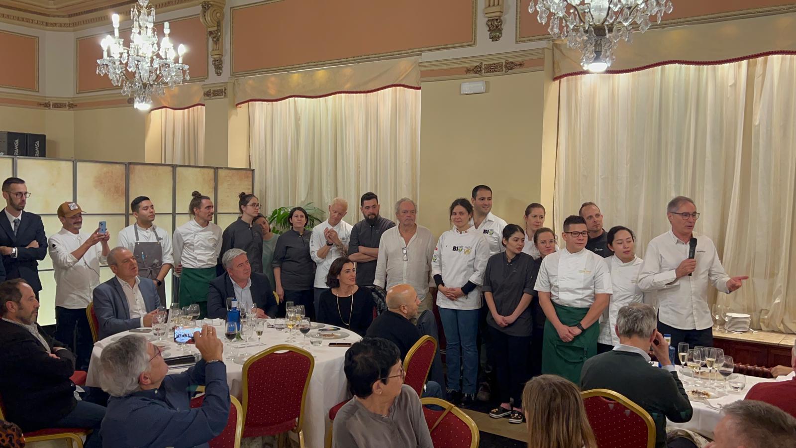 Carmelo Bosque (Lillas Pastia), Eduardo Salanova (Canfranc Express, Royal Hideaway Hotel), Toño Rodríguez (La Era de los Nogales), Diego Herrero (Vidocq), Rafa Abadía (Las Torres), Beatriz Allué (El Origen), Antonio Arazo, Raúl Bernal (La Paca) y Beatriz Palacín (BioPalacín Planet)