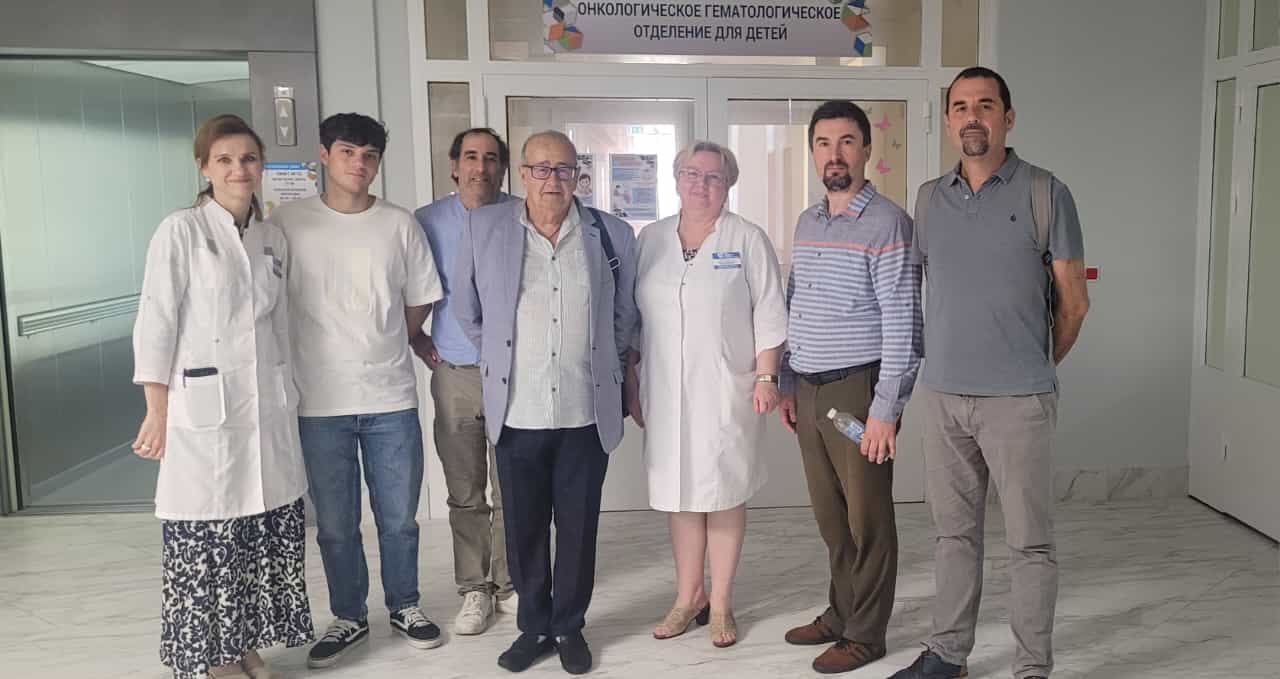 Representantes de Anida en el reciente viaje a Bielorrusia