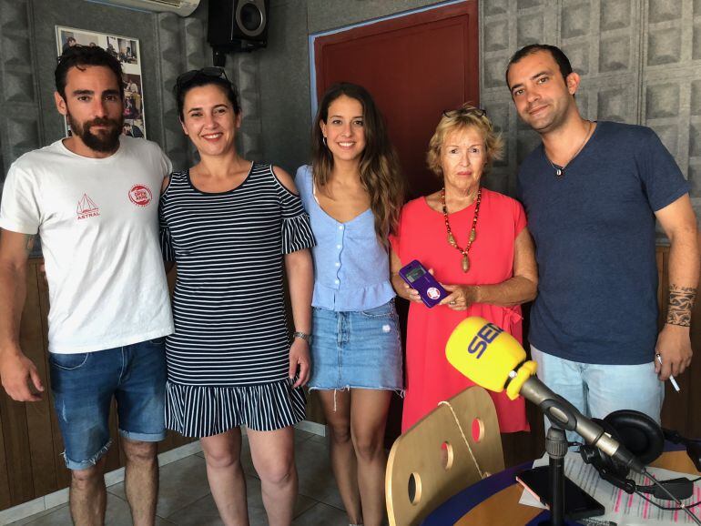 Marcos Chércoles, Mari Castaño, Gloria Santiago, Karen Killeen y Víctor Guerrero