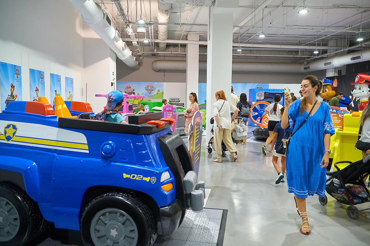 La Patrulla Canina ‘rescata’ a los peques del aburrimiento en el Centro Comercial Arena