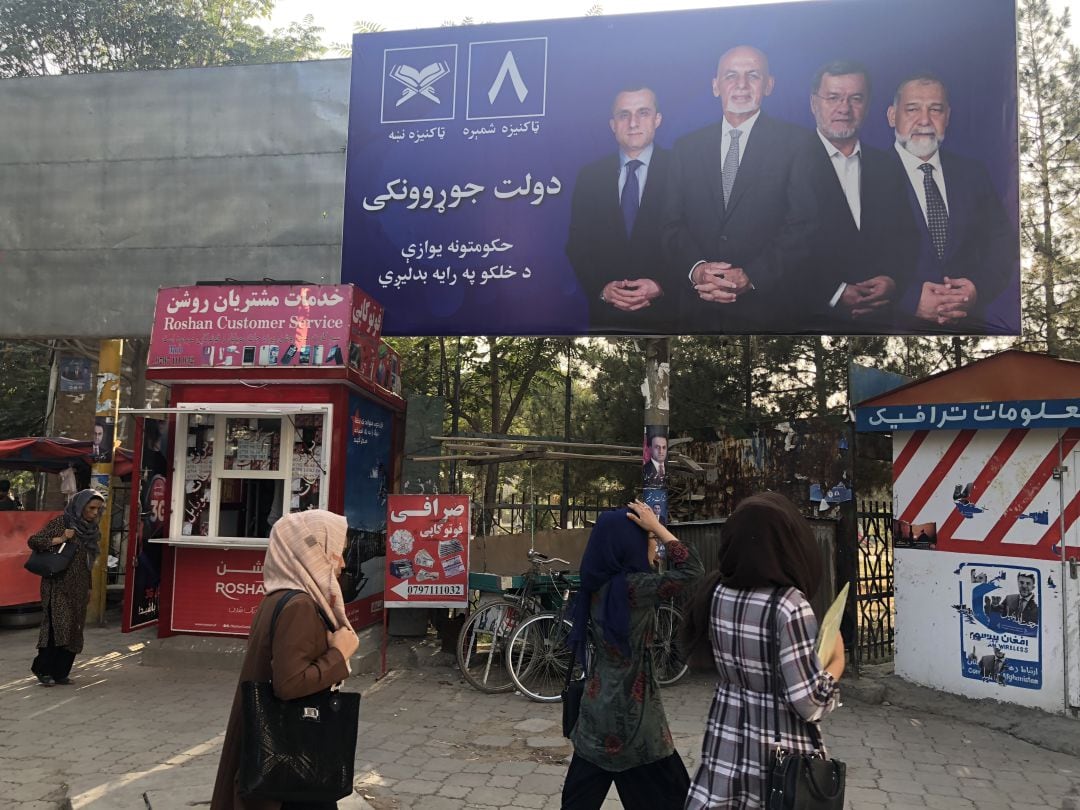 Cartel electoral en Kabul 