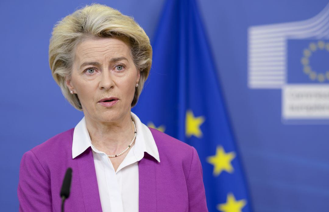 La presidenta de la Comisión Europea, Ursula von der Leyen.