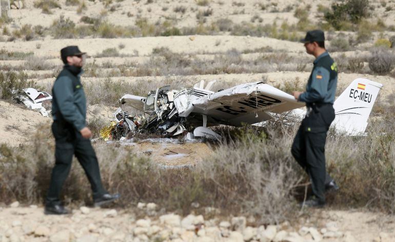 Dos muertos en el accidente de un ultraligero en el aerodromo de Mutxamel