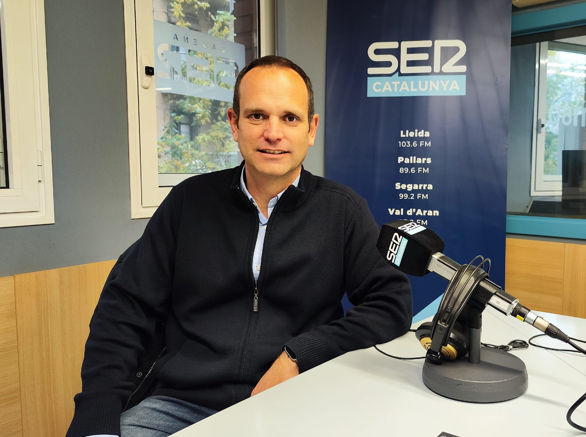 Xavier Querol és el gerent de Clínic Lleida.