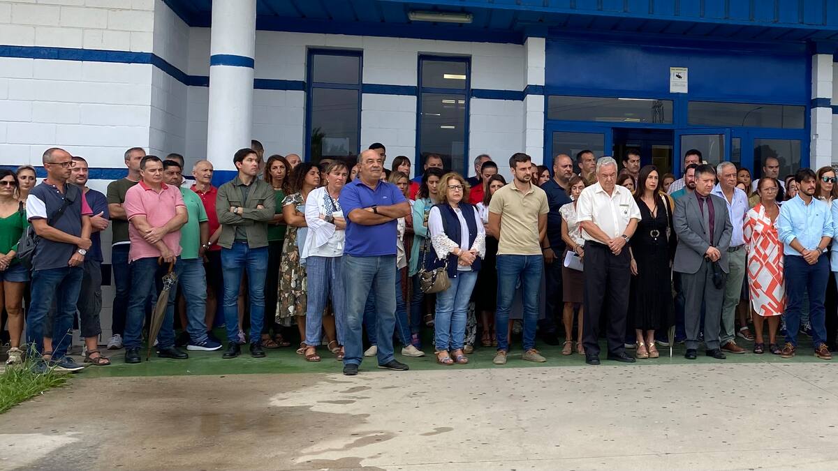 Protesta de los funcionarios de Botafuegos