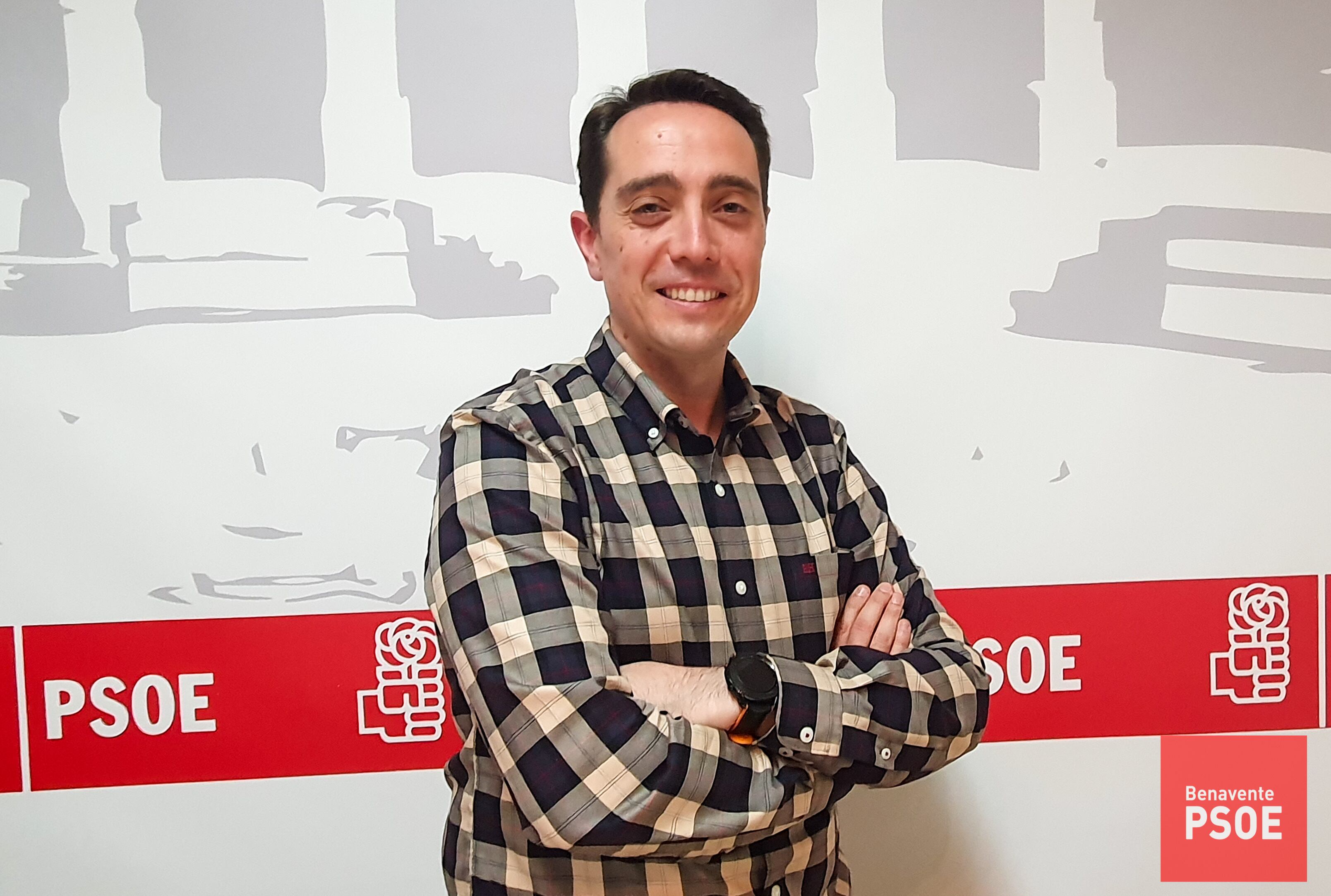 Luciano Huerga, candidato a la Alcaldía de Benavente