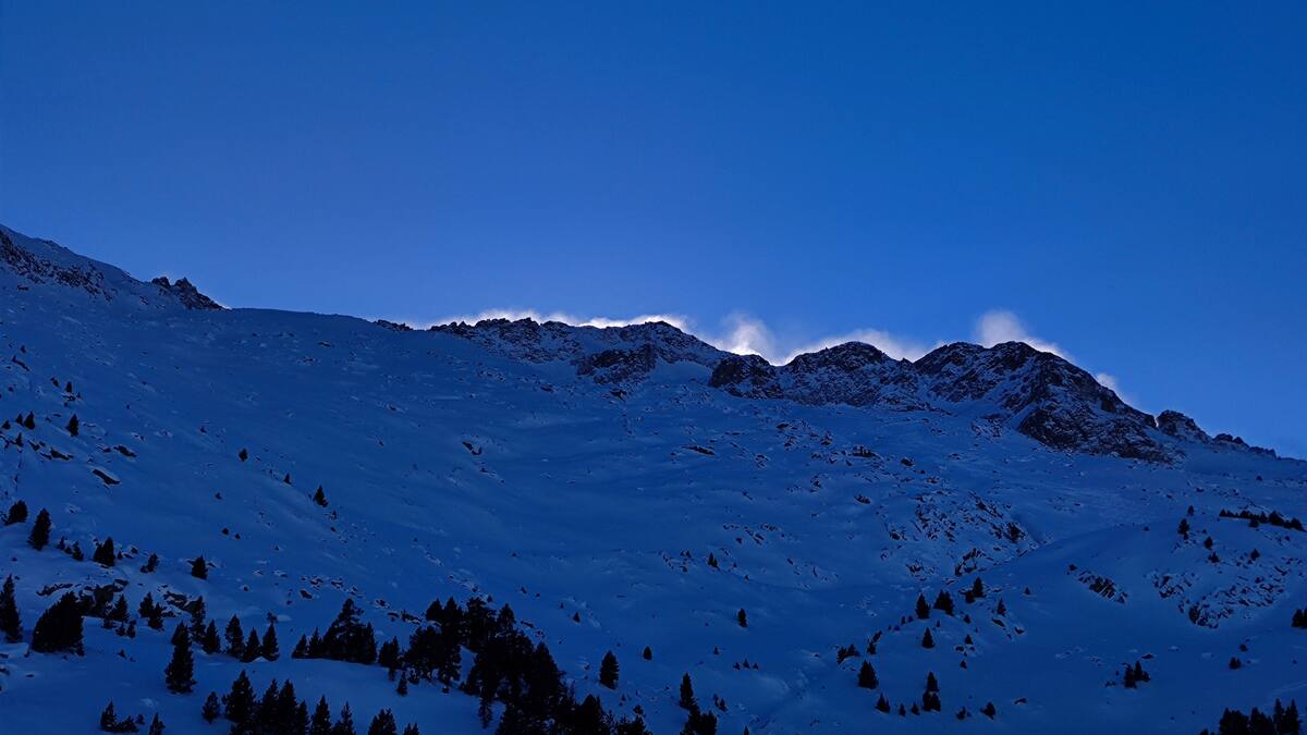 El viento vuelve a ser protagonista en Benasque y Cerler