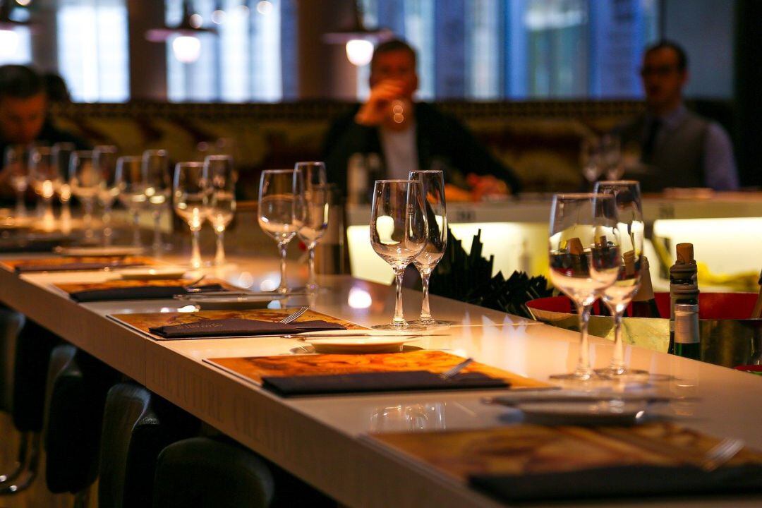 Imatge d'arxiu d'un restaurant