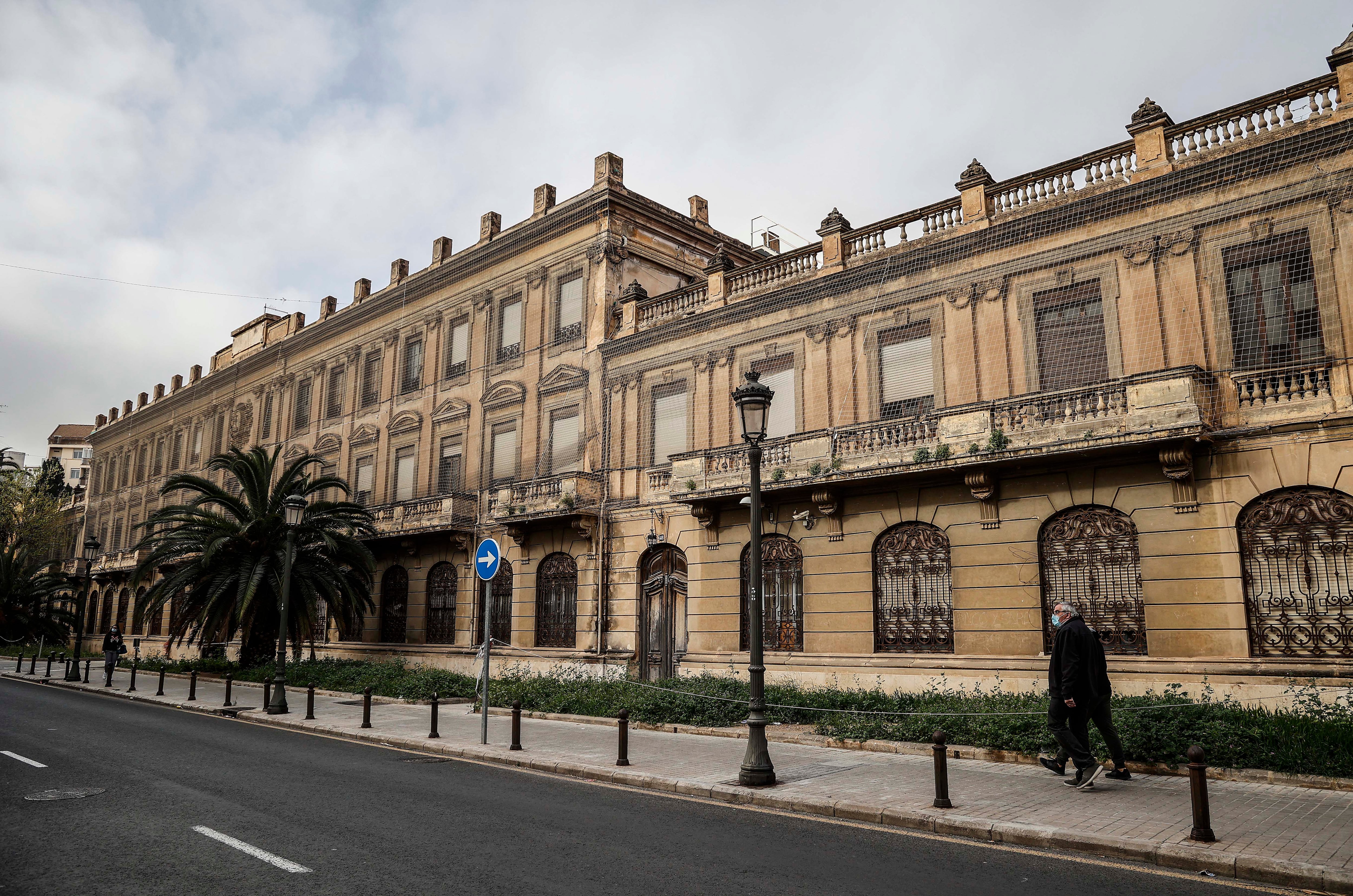 Complejo policial de Zapadores, donde se encuentra el CIE de València, en una imagen de archivo.