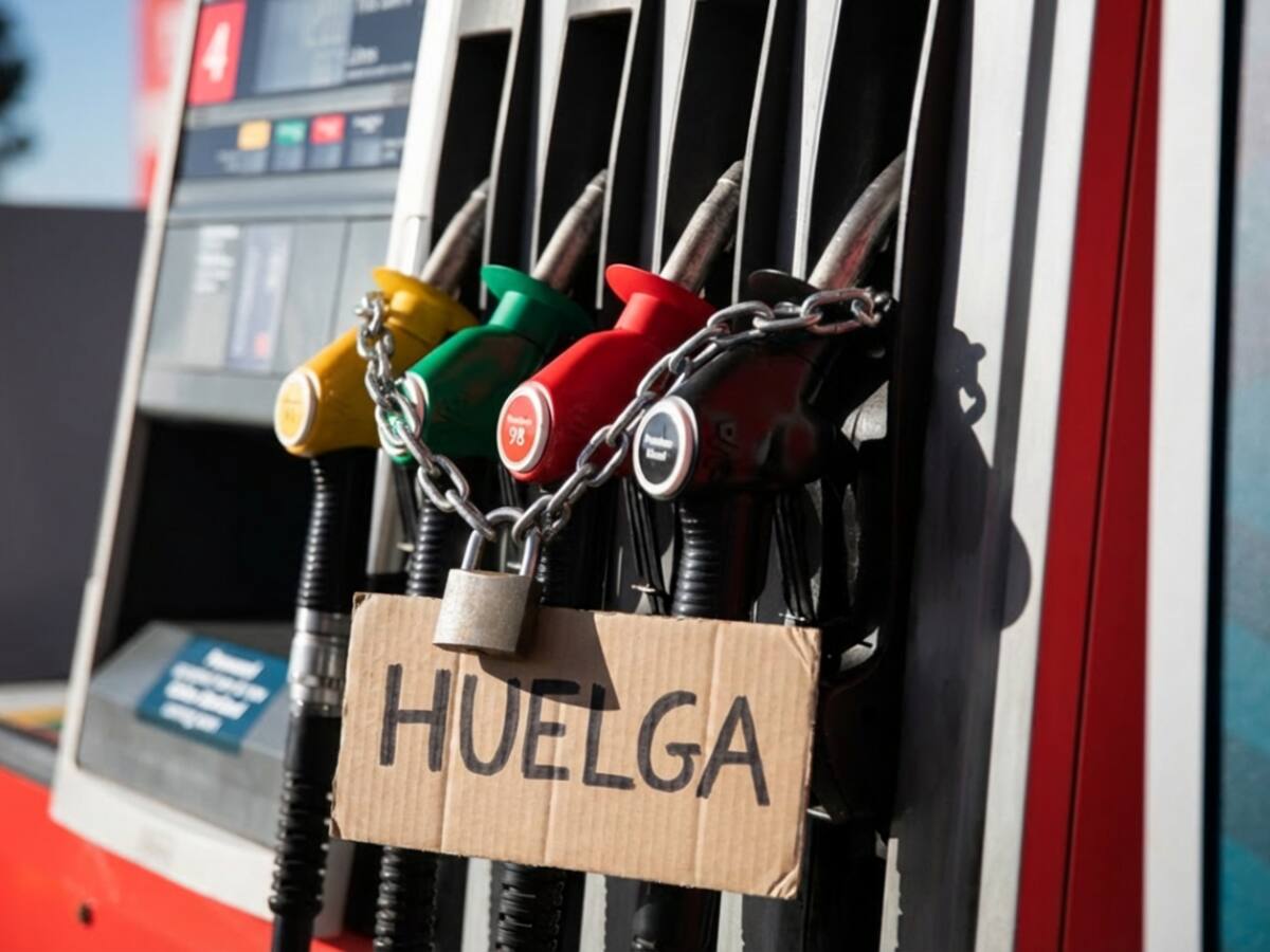 Huelga en las gasolineras en el puente de mayo: "El combustible por las nubes y los sueldos por los suelos"