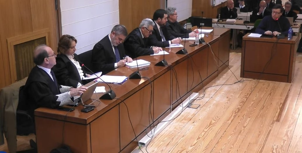 Rafael Delgado, principal acusado, declara en la Audiencia Provincial de Valladolid