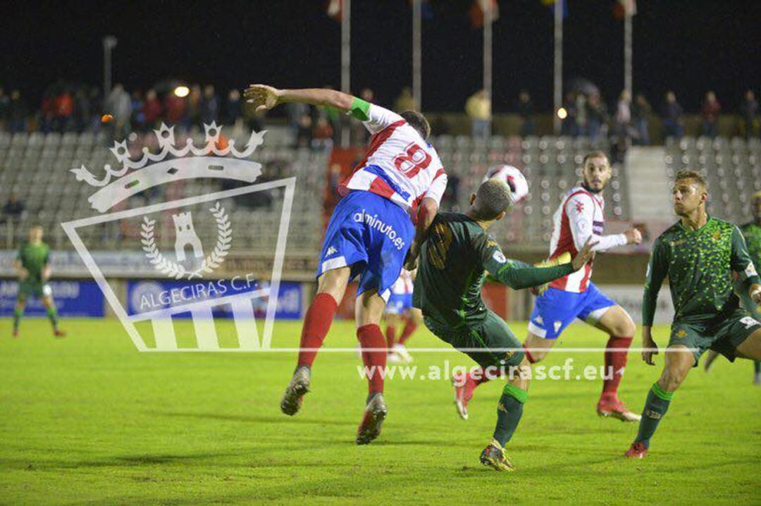 Un momento de un partido.
