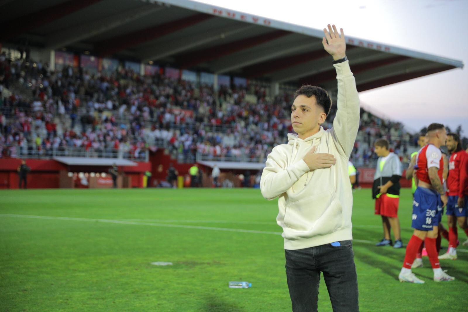 Romero se despide de la afición del Algeciras