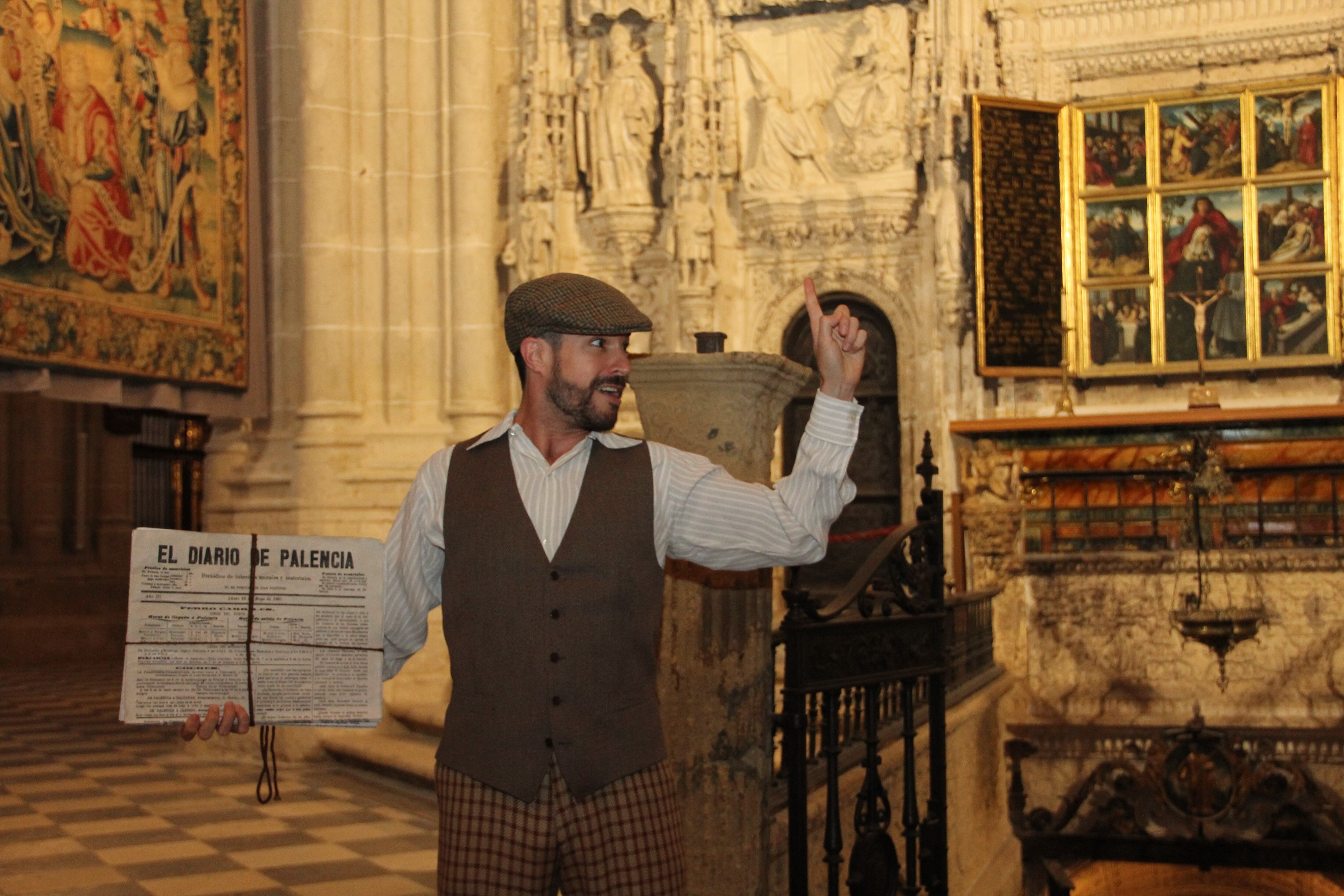 Vuelve el programa 'Revive Palencia' de visitas guiadas nocturnas teatralizadas