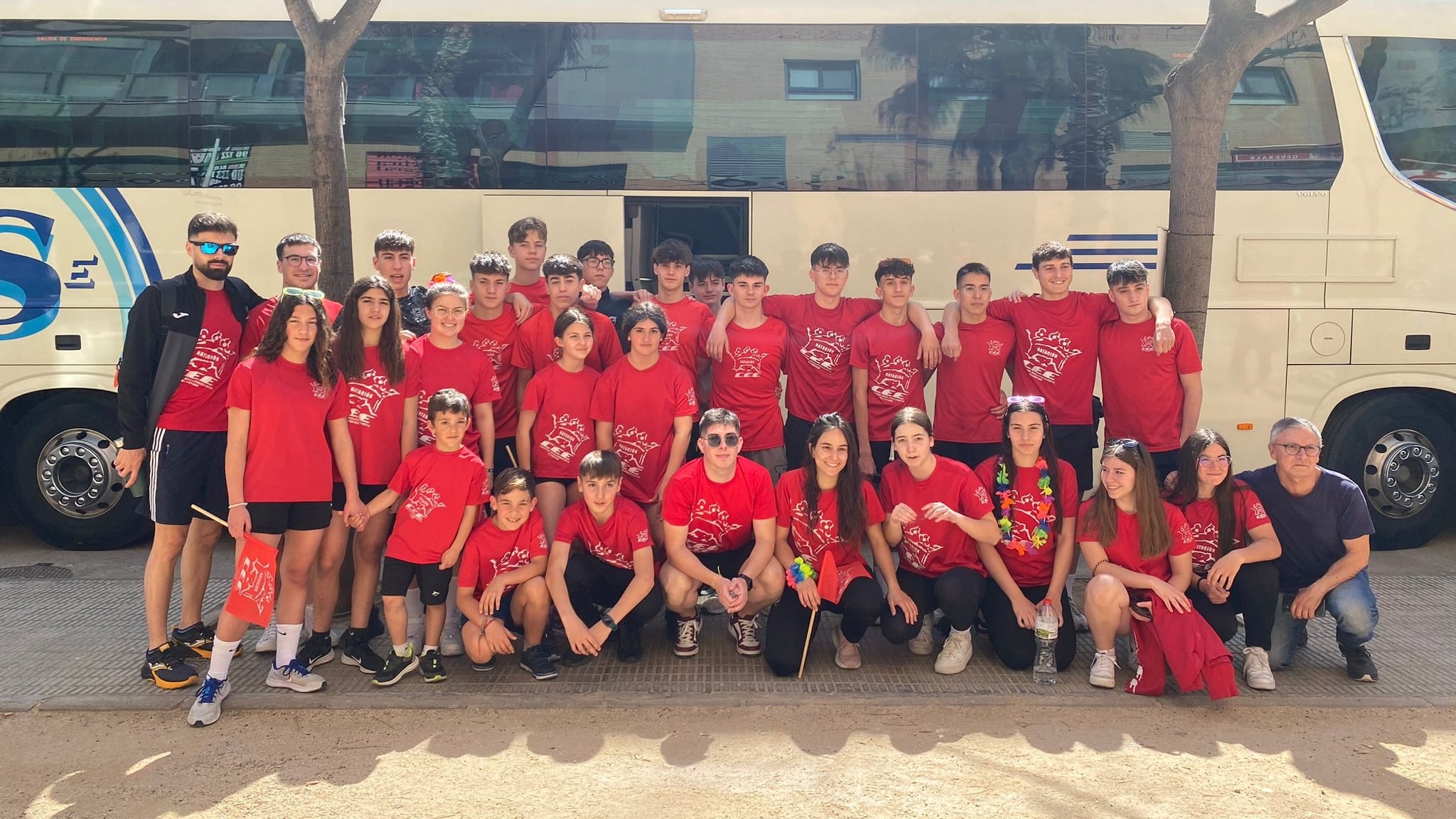 Equipo de natación del Centro Excursionista Eldense