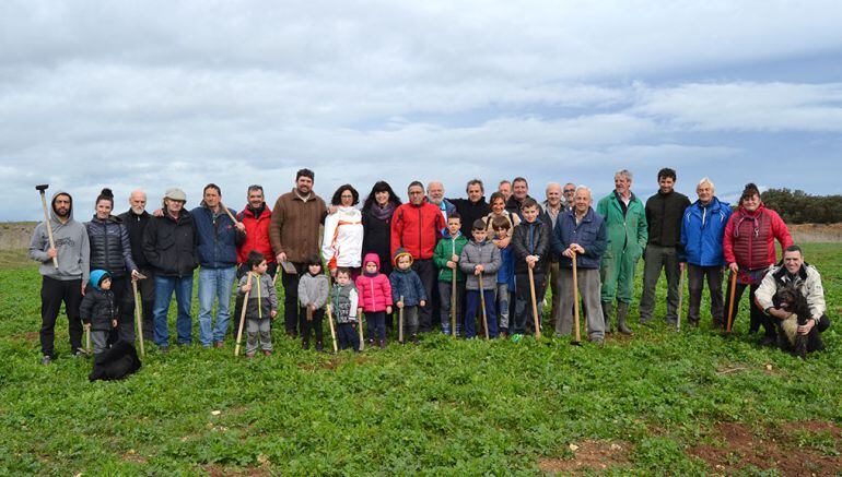 &quot;Día del árbol 2108&quot; en Tafalla, una actividad que el proyecto Berdesia quiere transformar en el &quot;Día del bosque&quot;