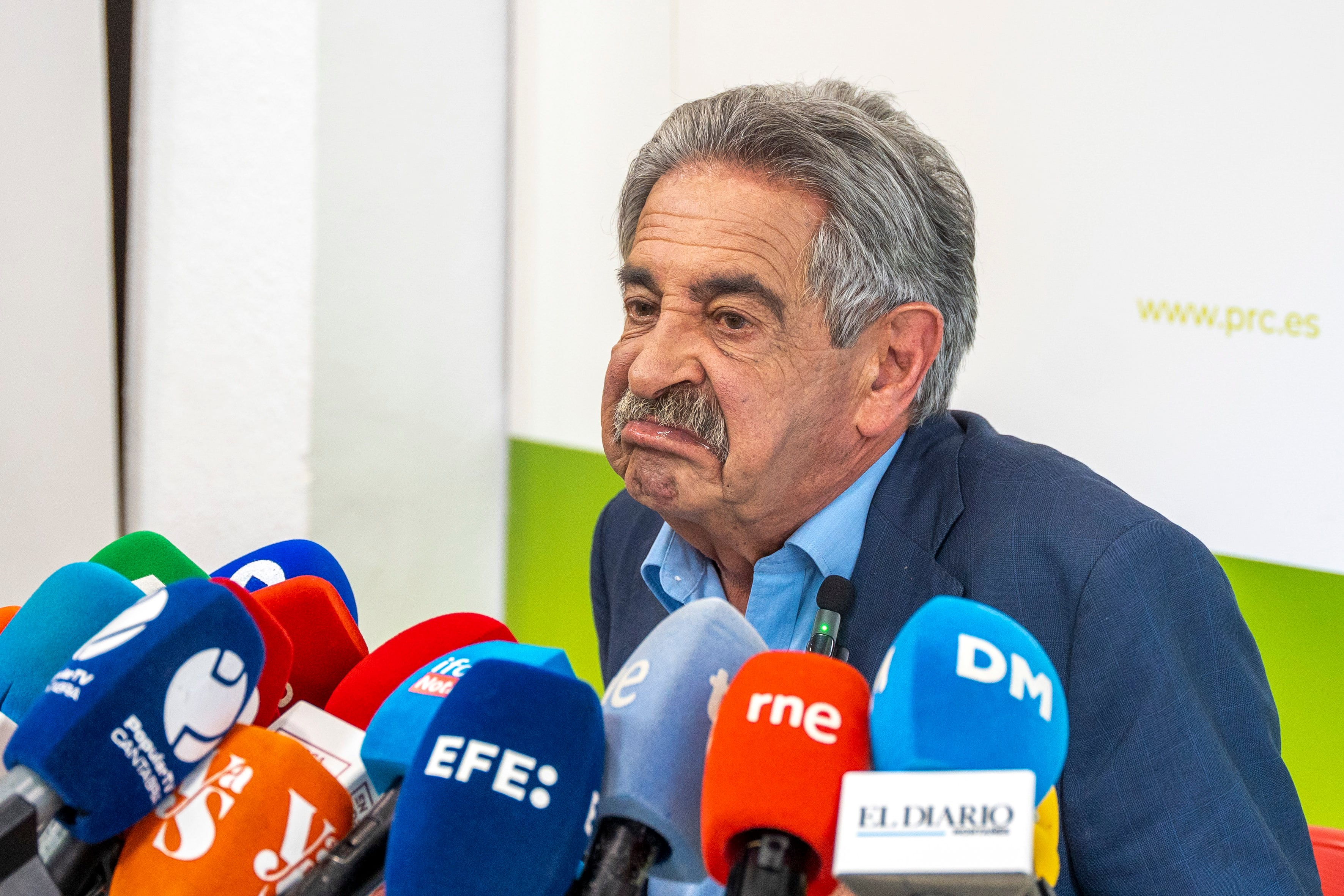 El secretario general del PRC y expresidente de Cantabria Miguel Ángel Revilla.