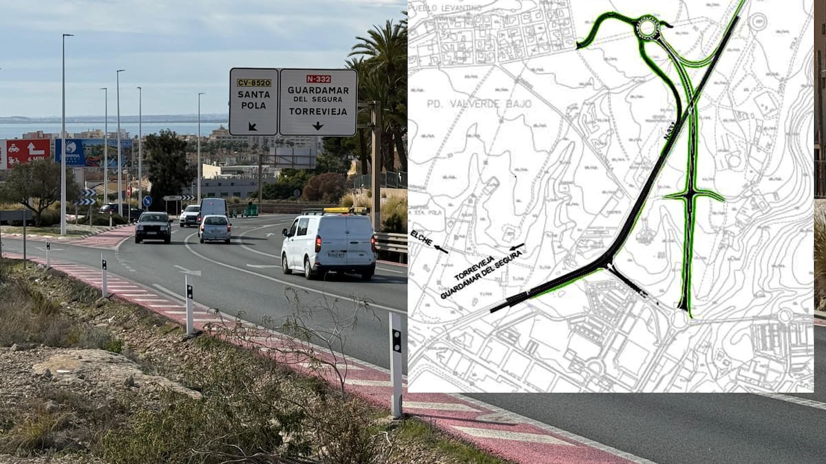 El pleno de Santa Pola reclama al Gobierno la ejecución urgente de los accesos al municipio desde la N-332