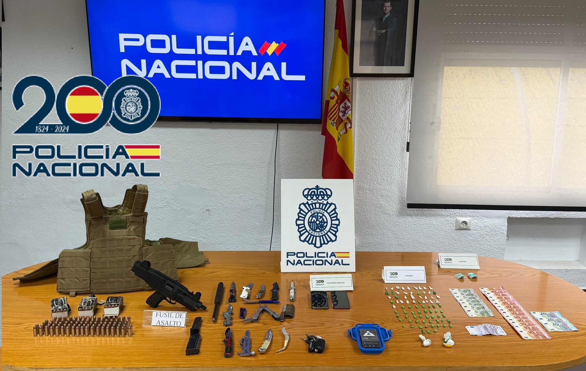 Alijo intervenido por la Policía