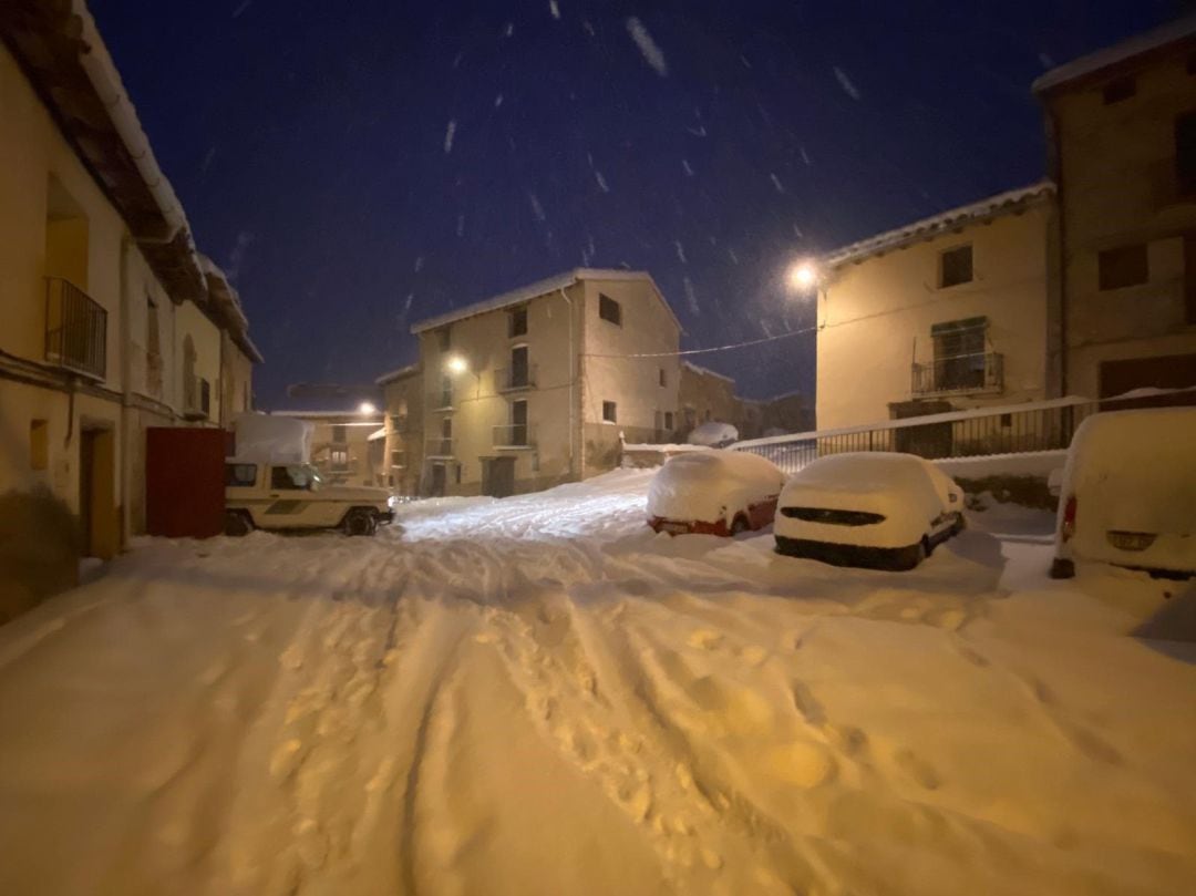 La provincia máa afectada por el temporal ha sido la de Teruel.