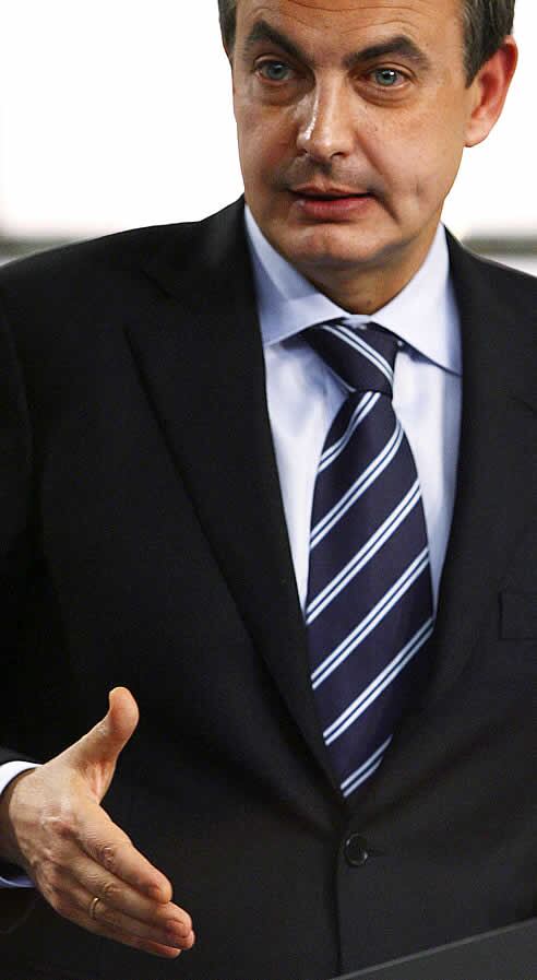 Zapatero hace unos días en Moncloa