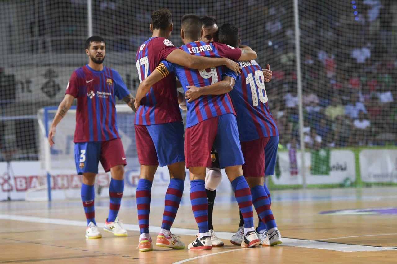 El FC Barcelona de fútbol sala se proclama campeón de liga