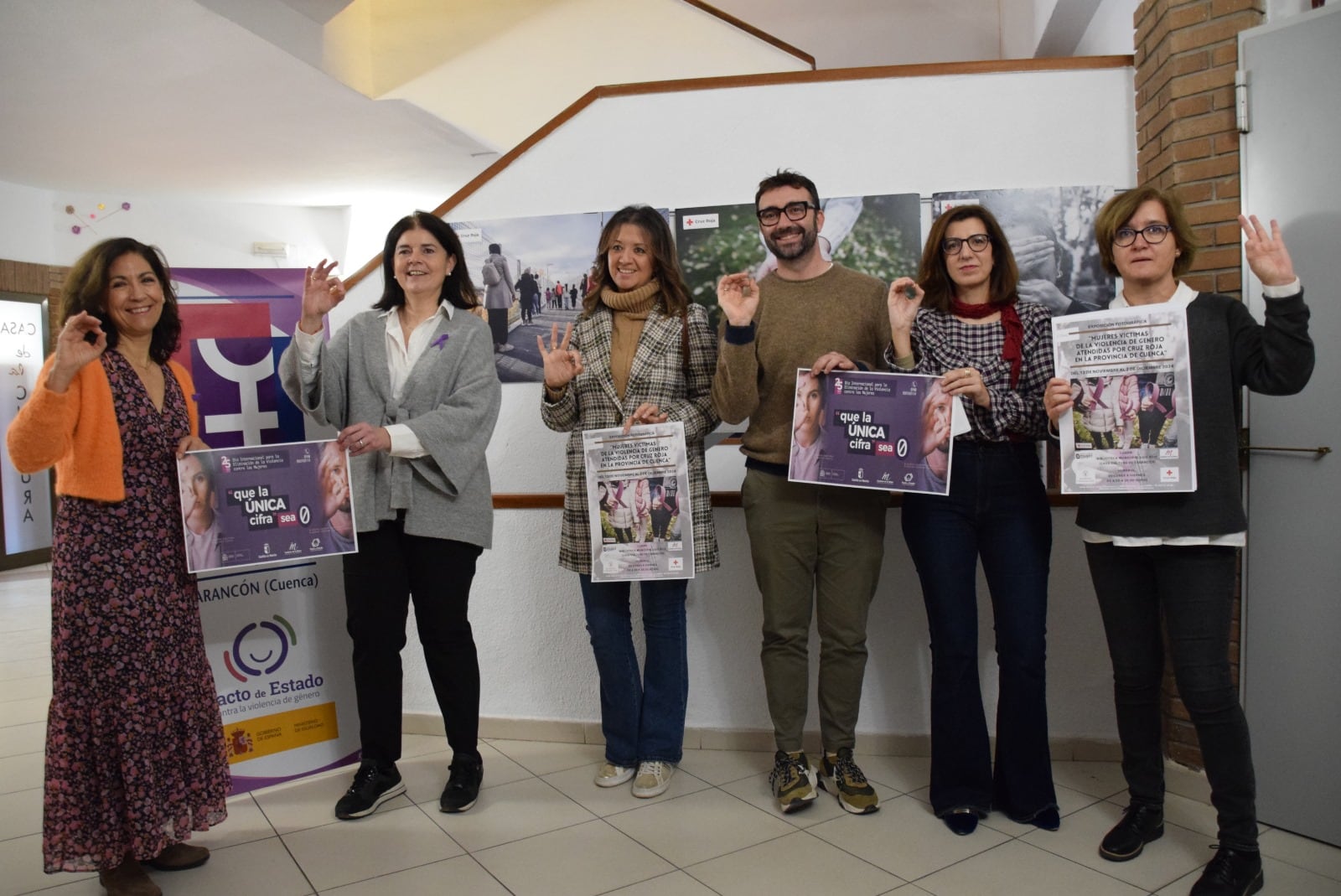 Presentación de las actividades en torno a la lucha contra la violencia hacia la mujer en Tarancón