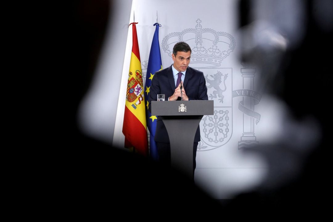 El presidente del Gobierno, Pedro Sánchez. 