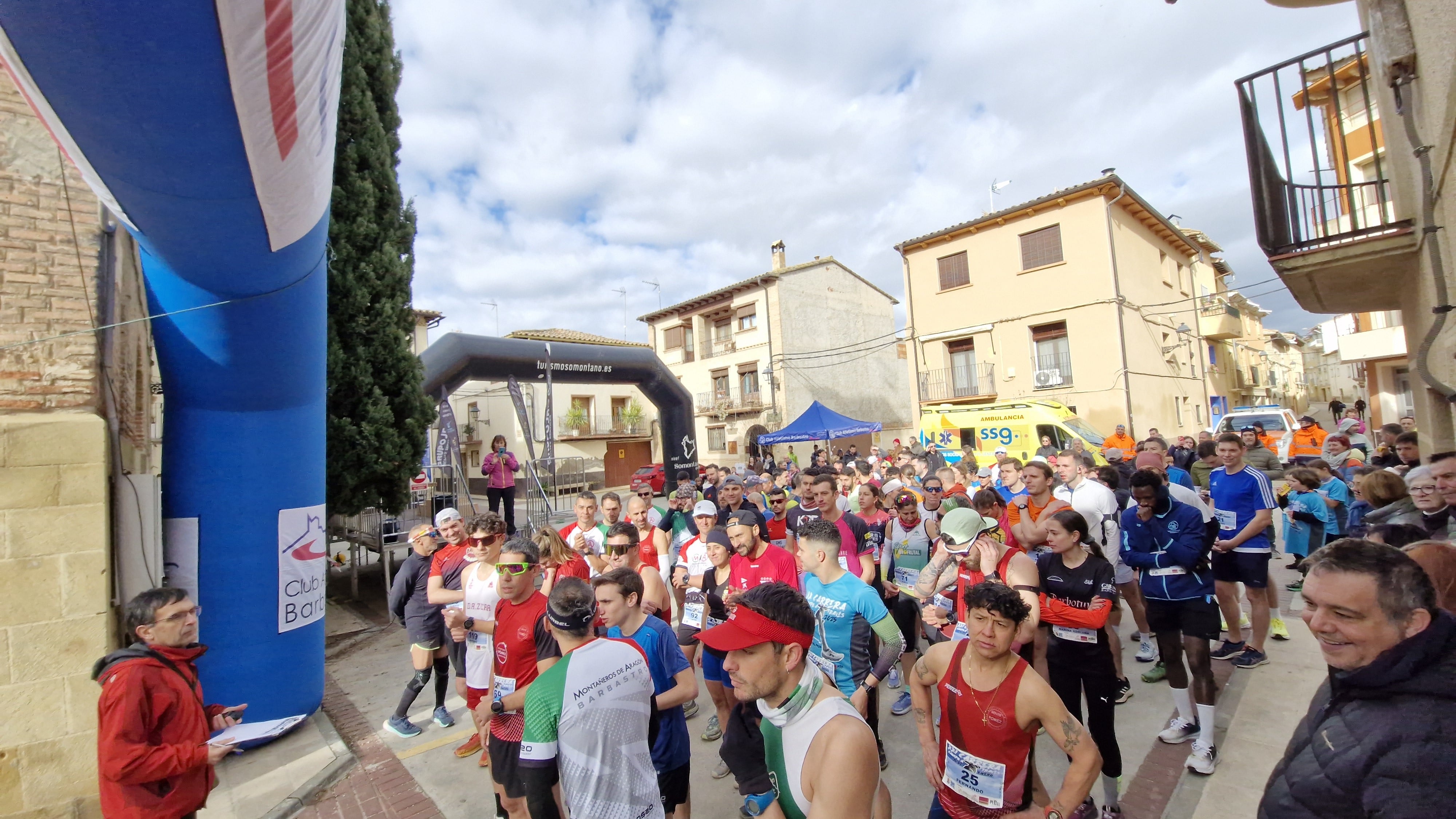 Gran ambiente en la carrera Castillazuelo-El Pueyo-Castillazuelo