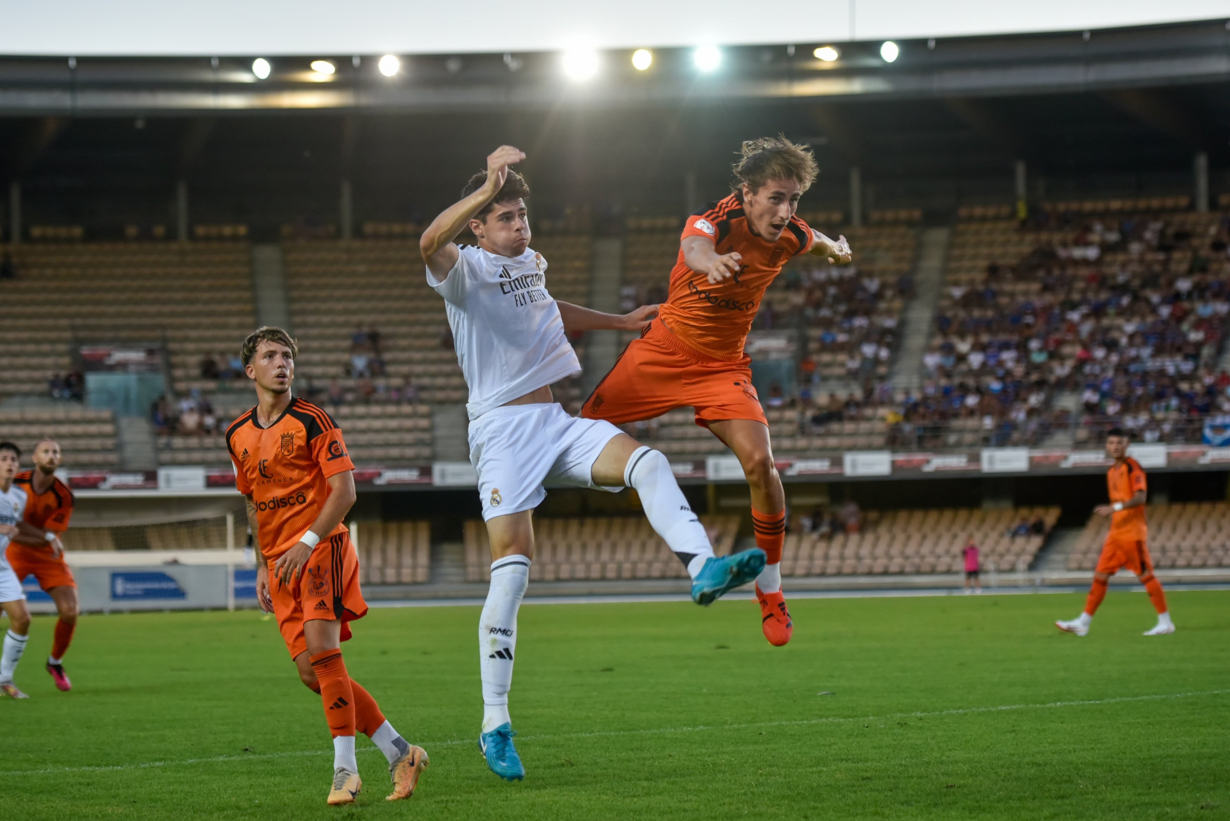 Imagen partido entre el Xerez CD y el Real Madrid C