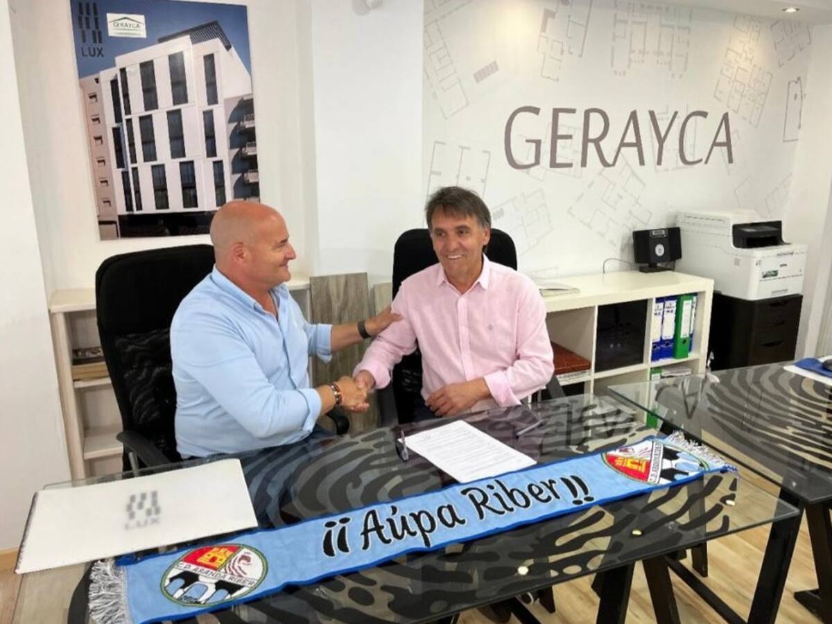 El Aranda Riber y Gerayca renuevan su patrocinio