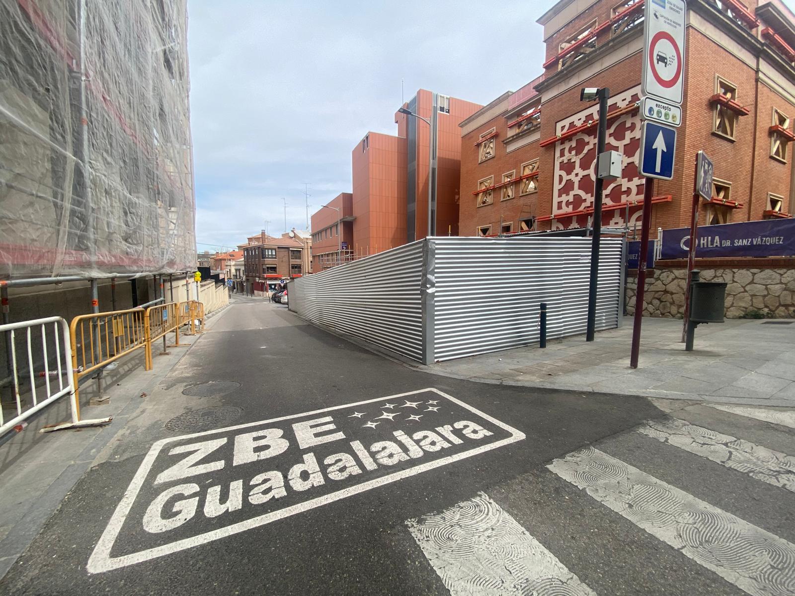 Entrada a la ZBE Guadalajara