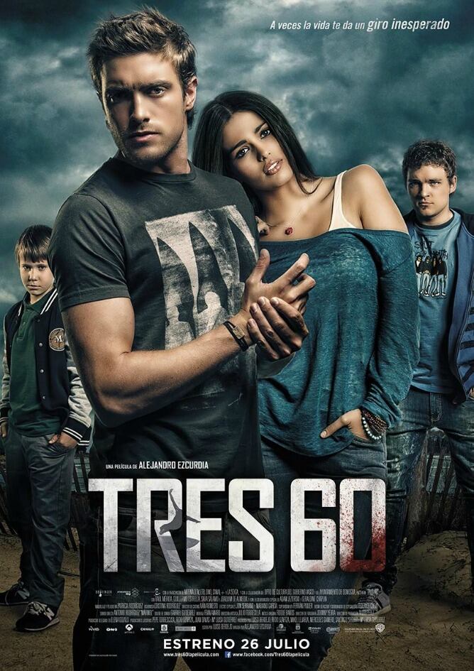 Cartel promocional de la película 'Tres60'