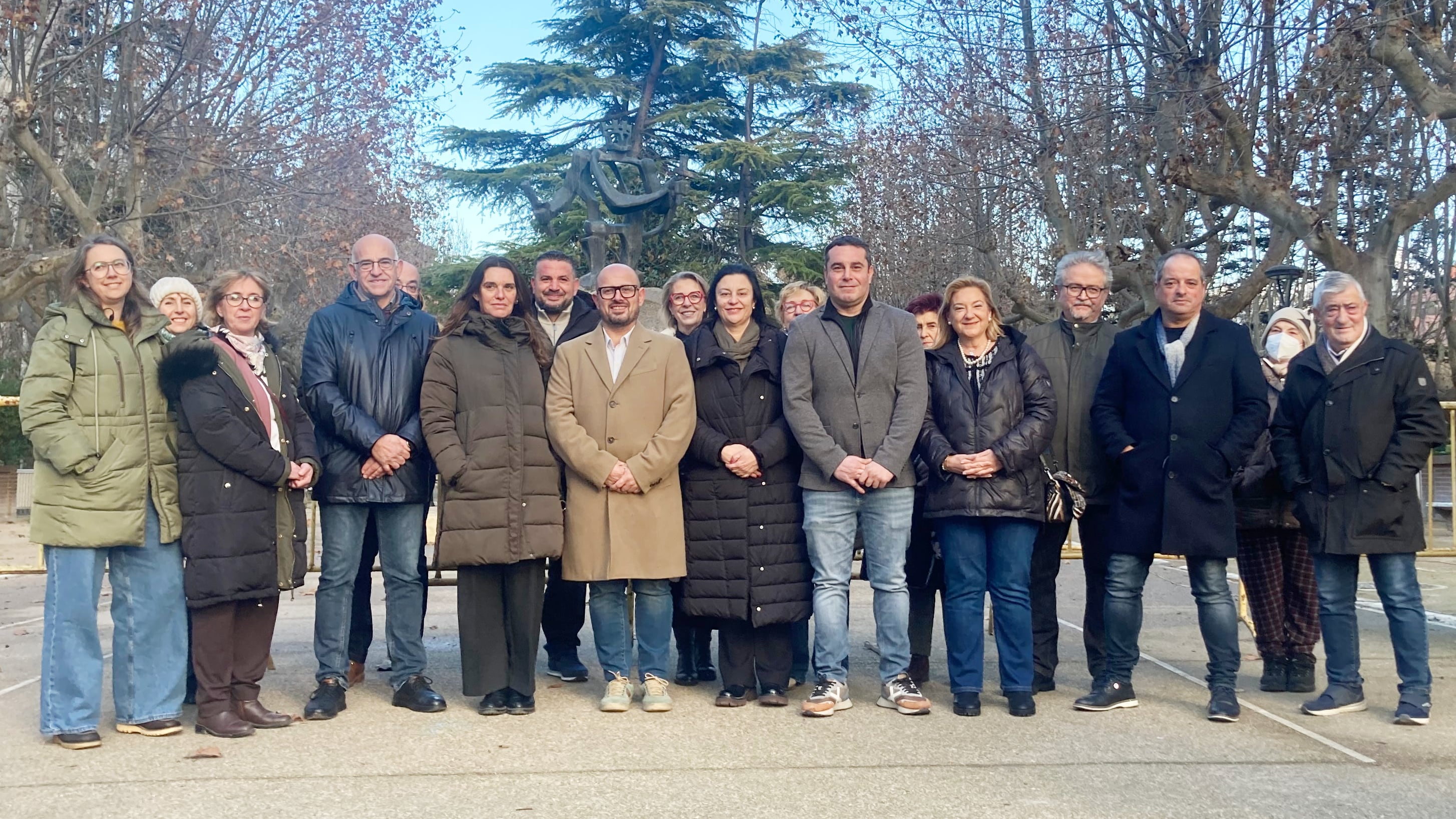 Presentación de la lista del PAR en Huesca