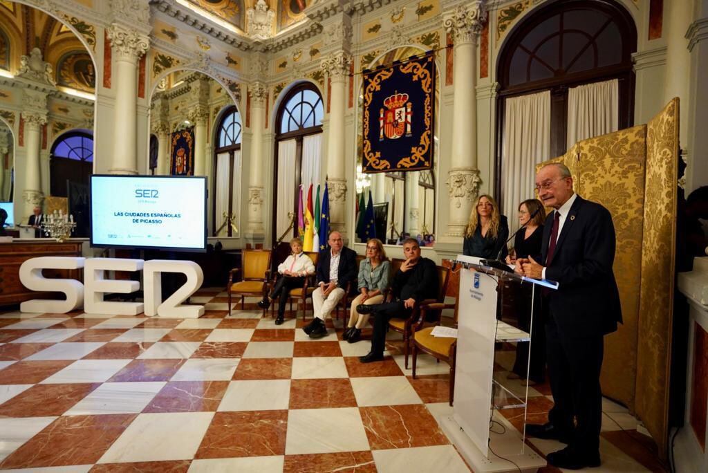 Un momento de la apertura del Encuentro SER en el Ayuntamiento de Málaga