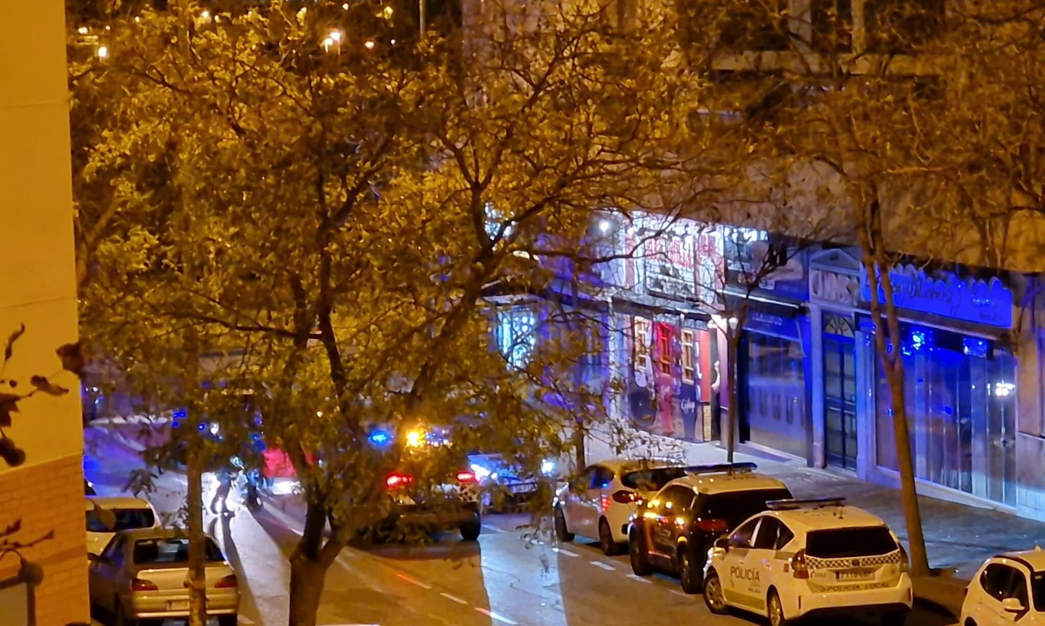 La pelea se produjo a la salida del bar de copa