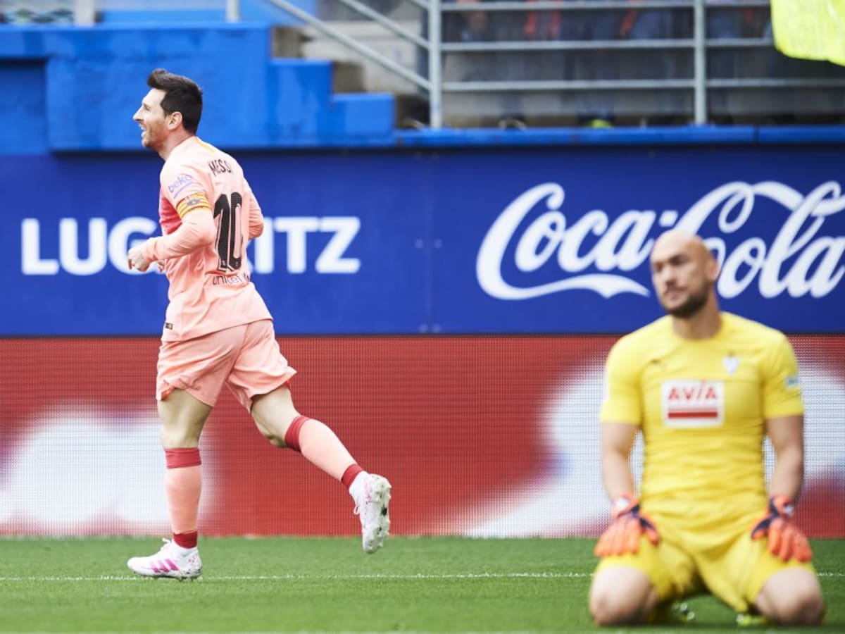 Festival de goles entre Eibar y Barcelona para cerrar la temporada