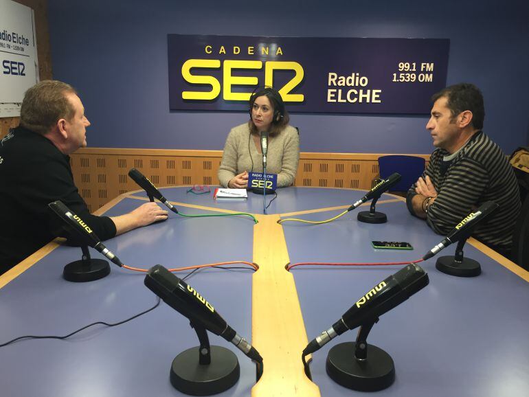 Vendedores del mercado en Radio Elche